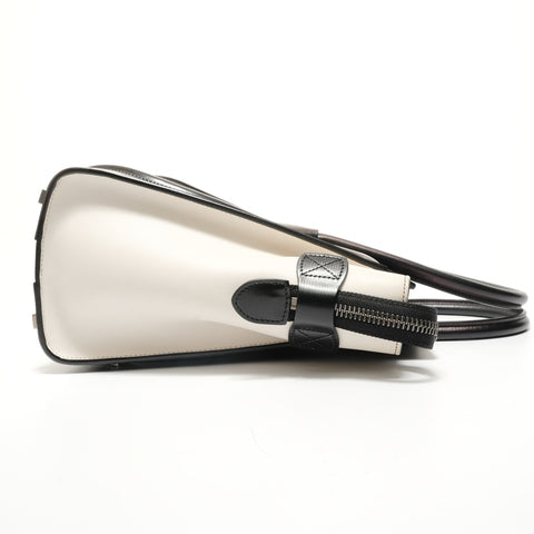 CELINE Luggage Micro Leather Handbag white WS27900