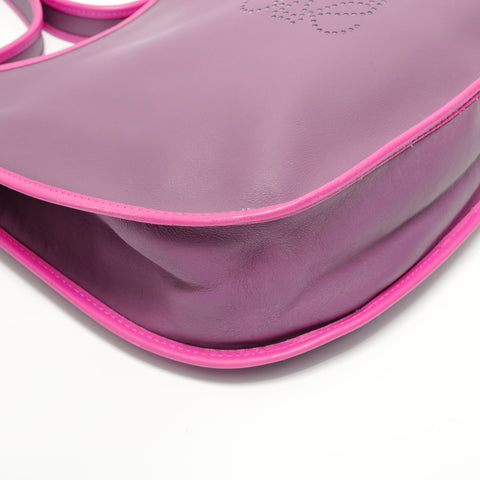 LOEWE Anagram leather Shoulder Bag purple WS27911