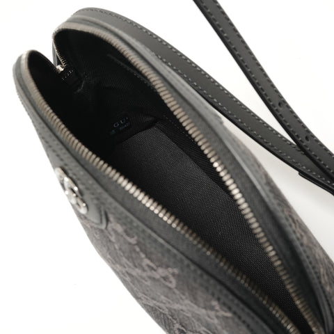 GUCCI GG Denim Ophidia Shoulder Bag black WS27913