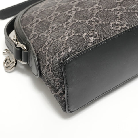 GUCCI GG Denim Ophidia Shoulder Bag black WS27913