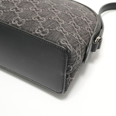 GUCCI GG Denim Ophidia Shoulder Bag black WS27913