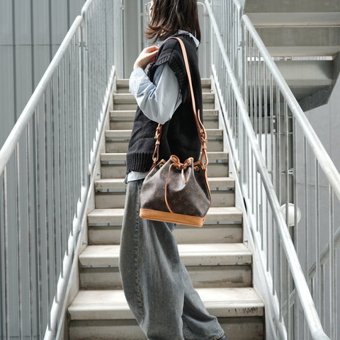 LOUIS VUITTON Monogram No BB, manufactured in 2019. Shoulder Bag Brown WS27916