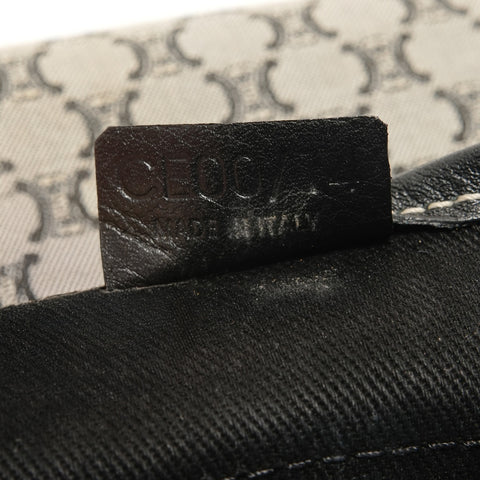 CELINE Macadam one belt Shoulder Bag black WS27918