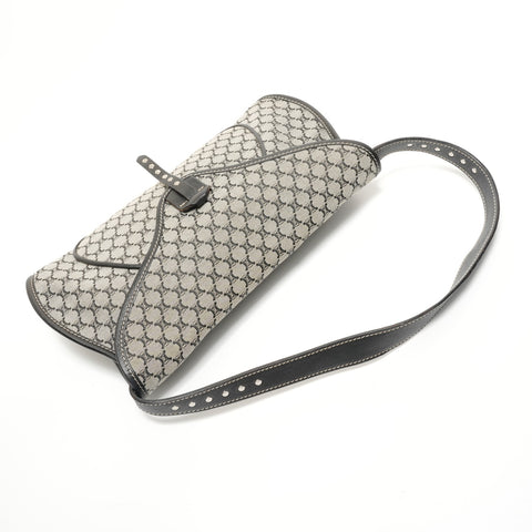 CELINE Macadam one belt Shoulder Bag black WS27918