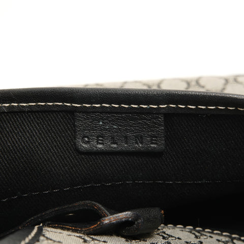 CELINE Macadam one belt Shoulder Bag black WS27918