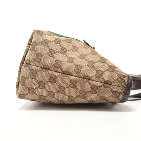 GUCCI GG Canvas Sherry Handbag beige WS27921