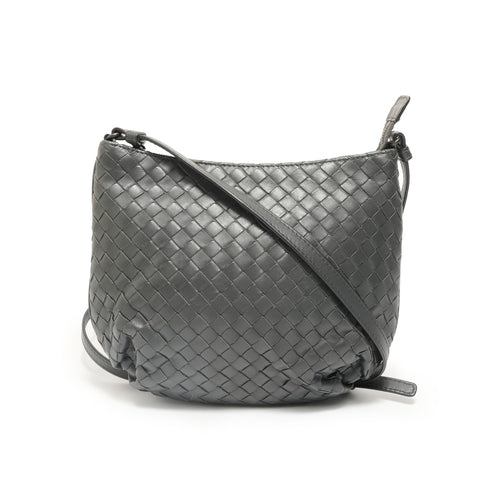 BOTTEGAVENETA INTRECCIATO Shoulder Bag gray WS27923