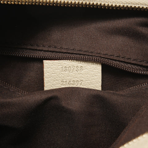 GUCCI GG canvas Abbey Shoulder Bag beige WS27924