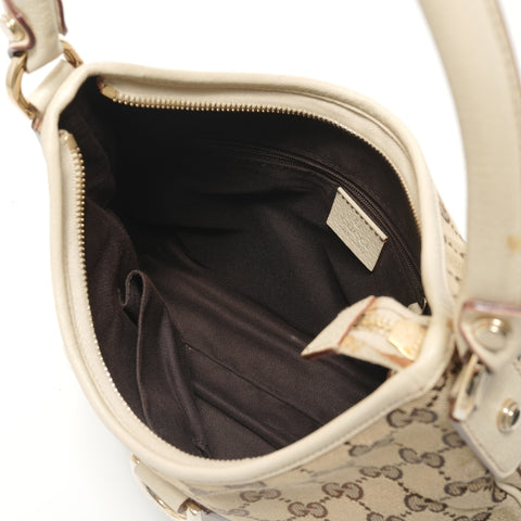 GUCCI GG canvas Abbey Shoulder Bag beige WS27924