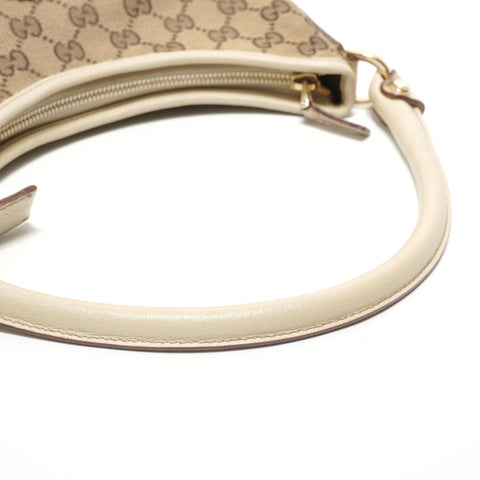 GUCCI GG canvas Abbey Shoulder Bag beige WS27924