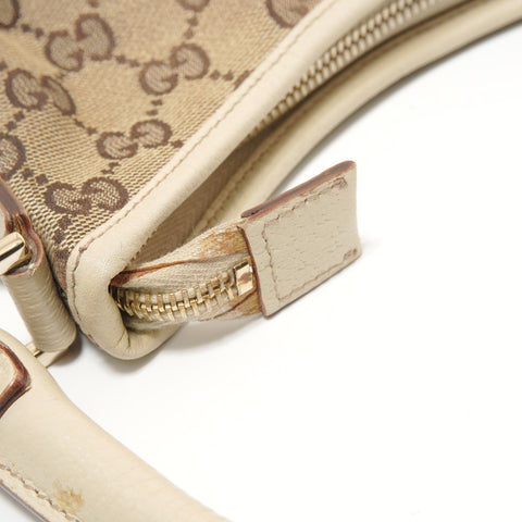 GUCCI GG canvas Abbey Shoulder Bag beige WS27924