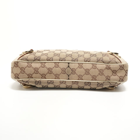 GUCCI GG canvas Abbey Shoulder Bag beige WS27924