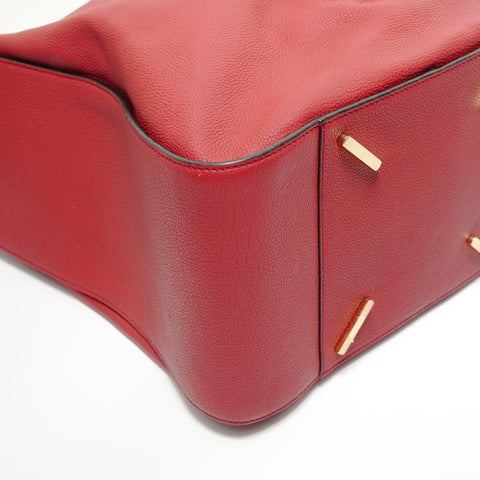 LOEWE Hammock Leather 2-Way Handbag, Red Handbag Red WS27926