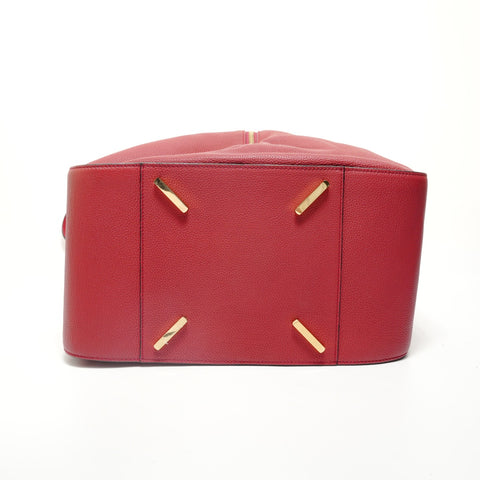LOEWE Hammock Leather 2-Way Handbag, Red Handbag Red WS27926