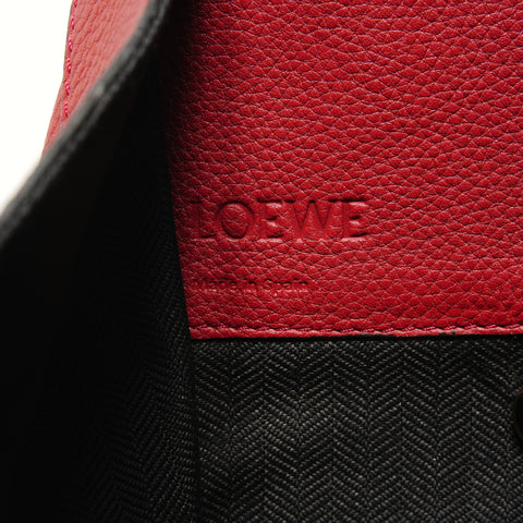 LOEWE Hammock Leather 2-Way Handbag, Red Handbag Red WS27926