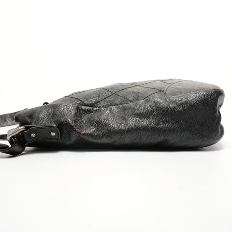 CHANEL Bowling Bag (Outdoor Line, Series 10) Handbag black WS27928