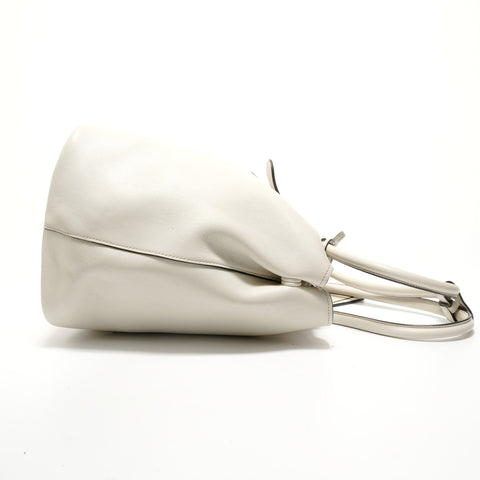 PRADA Leather bag Tote Bag white WS27929