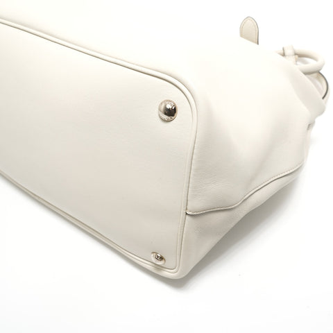 PRADA Leather bag Tote Bag white WS27929