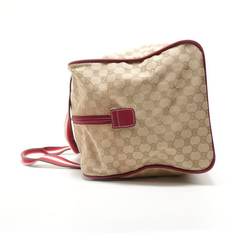 GUCCI GG canvas Boston bag Handbag beige WS27930
