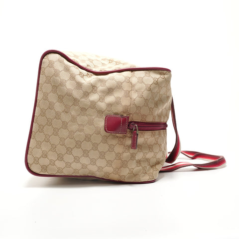 GUCCI GG canvas Boston bag Handbag beige WS27930