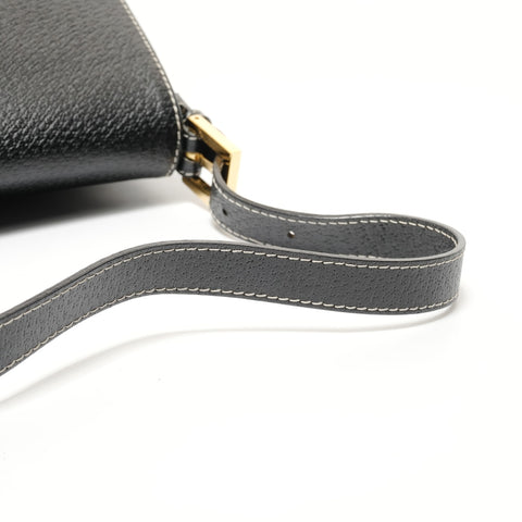 FENDI Mamma Bucket Leather Shoulder Bag Shoulder Bag black WS27931