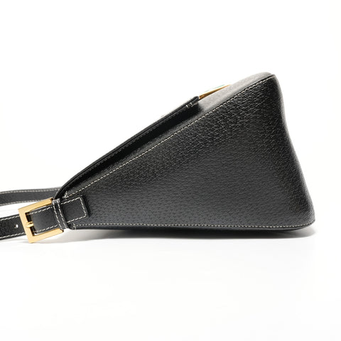 FENDI Mamma Bucket Leather Shoulder Bag Shoulder Bag black WS27931
