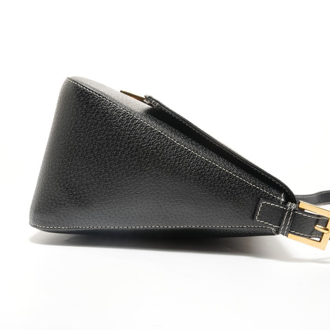 FENDI Mamma Bucket Leather Shoulder Bag Shoulder Bag black WS27931