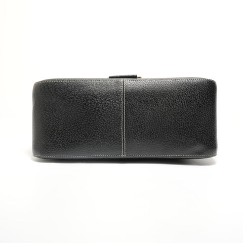FENDI Mamma Bucket Leather Shoulder Bag Shoulder Bag black WS27931