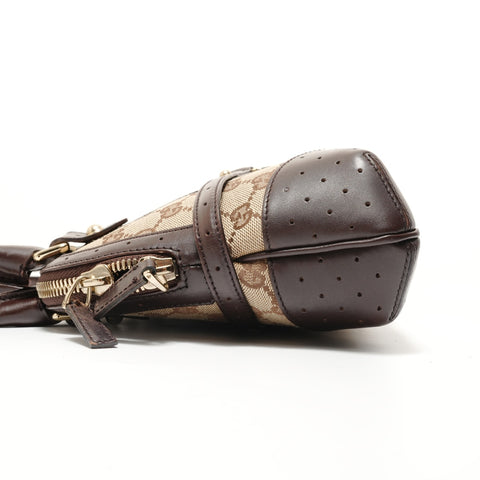 GUCCI GG canvas sherry line shoulder bag Shoulder Bag Brown WS27940