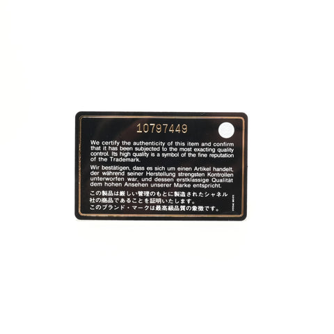 CHANEL Mademoiselle Silver Metal Chain 10 series Shoulder Bag black WS27943