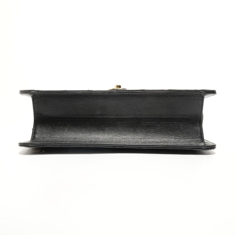 CHANEL Item No. 12 Matelass Lambskin COCO Mark Shoulder Bag black WS27944