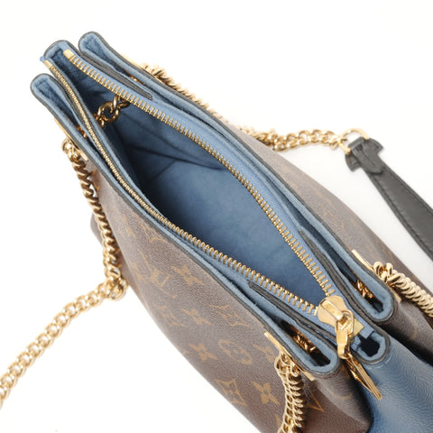 LOUIS VUITTON 2018 Surenne BB Monogram Shoulder Bag Brown WS27957