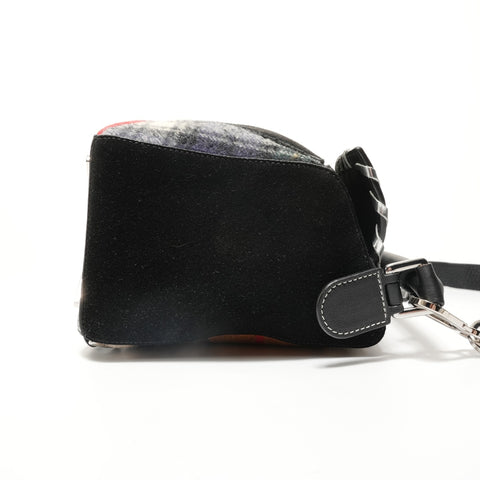 LOEWE Anagram Check Puzzle Bag Handbag black WS27960