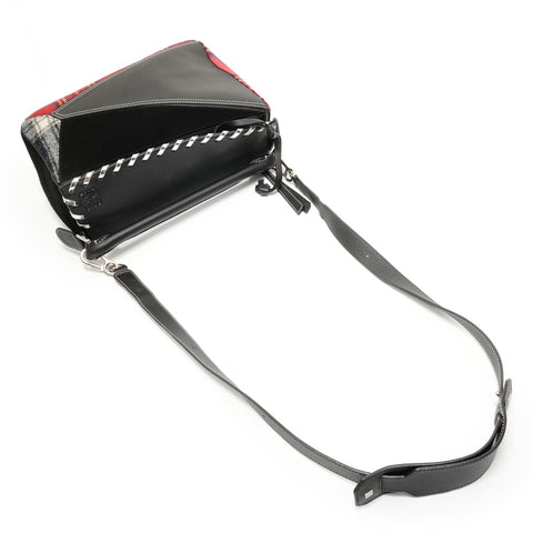 LOEWE Anagram Check Puzzle Bag Handbag black WS27960