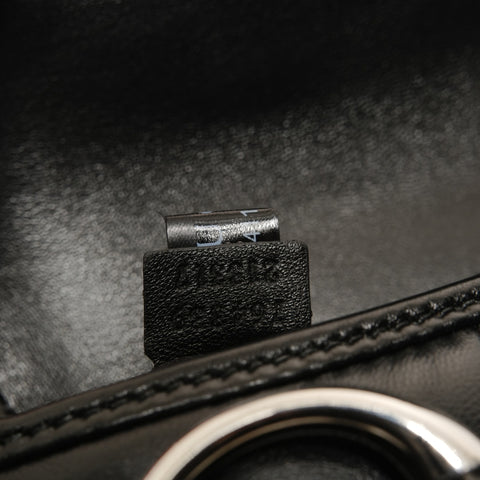 GUCCI Small Horsebit Leather Shoulder Bag black WS27962