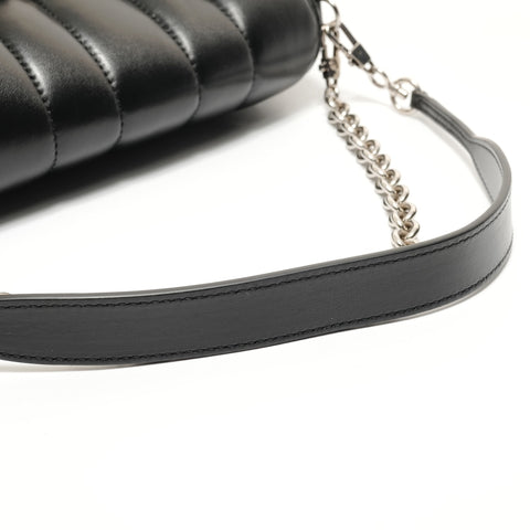 GUCCI Small Horsebit Leather Shoulder Bag black WS27962