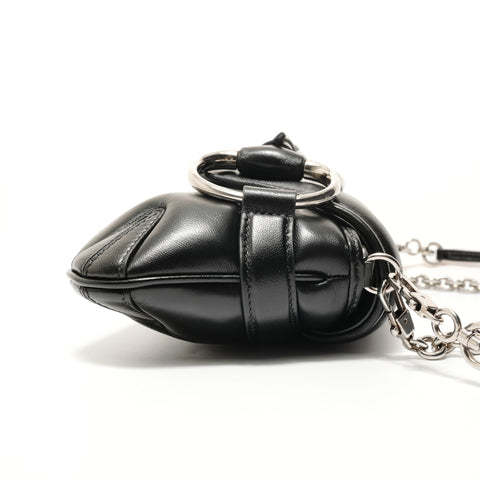 GUCCI Small Horsebit Leather Shoulder Bag black WS27962