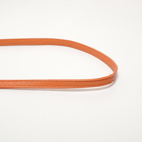 LOEWE Anagram 2-Way Leather Shoulder Bag Orange WS27963