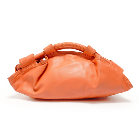 LOEWE Anagram 2-Way Leather Shoulder Bag Orange WS27963
