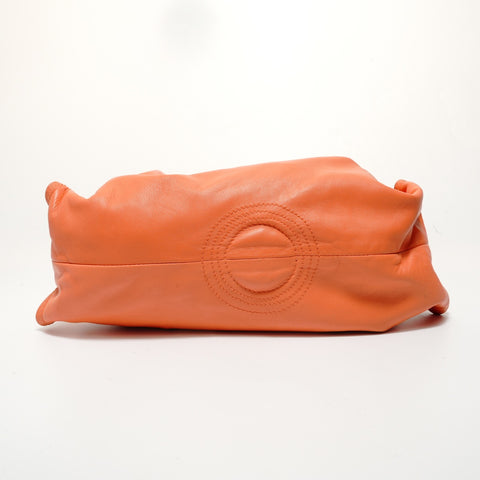 LOEWE Anagram 2-Way Leather Shoulder Bag Orange WS27963
