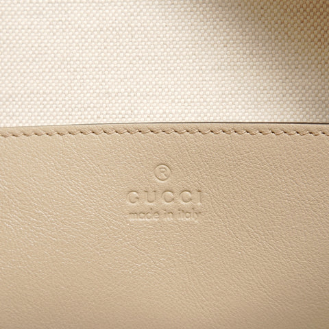 GUCCI GG Diana Bamboo Leather Handbag beige WS27965