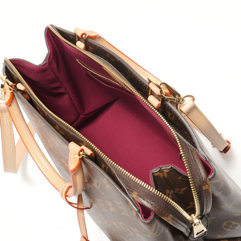 LOUIS VUITTON 2021-2025 Monogram Grand Palais MM Handbag Brown WS27972