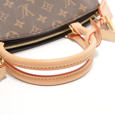 LOUIS VUITTON 2021-2025 Monogram Grand Palais MM Handbag Brown WS27972