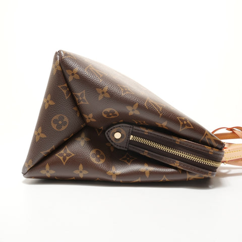 LOUIS VUITTON 2021-2025 Monogram Grand Palais MM Handbag Brown WS27972