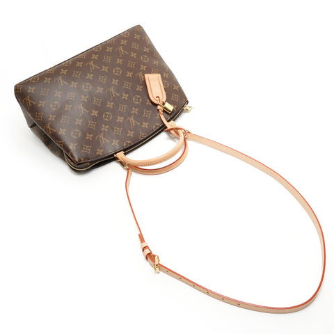 LOUIS VUITTON 2021-2025 Monogram Grand Palais MM Handbag Brown WS27972