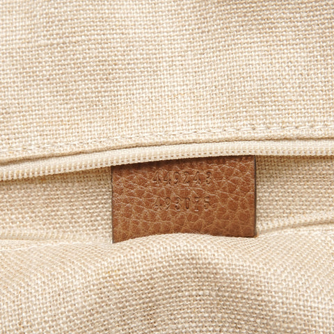 GUCCI GG canvas Shoulder Bag beige WS27974