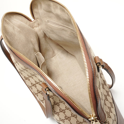 GUCCI GG canvas Shoulder Bag beige WS27974