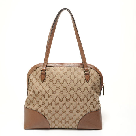 GUCCI GG canvas Shoulder Bag beige WS27974
