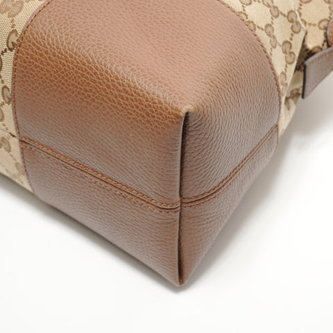 GUCCI GG canvas Shoulder Bag beige WS27974