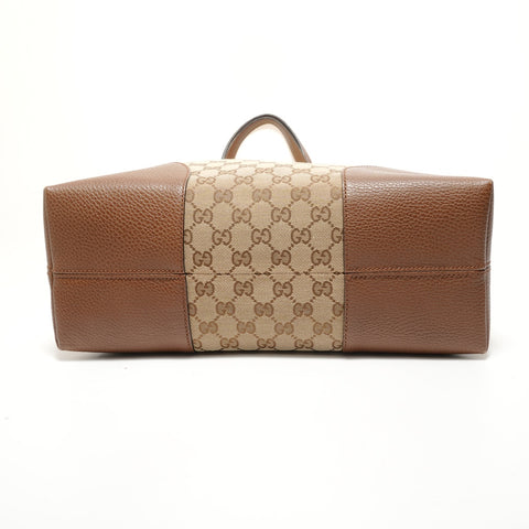 GUCCI GG canvas Shoulder Bag beige WS27974